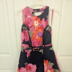 Eliza J. Navy Floral dress (2P)
